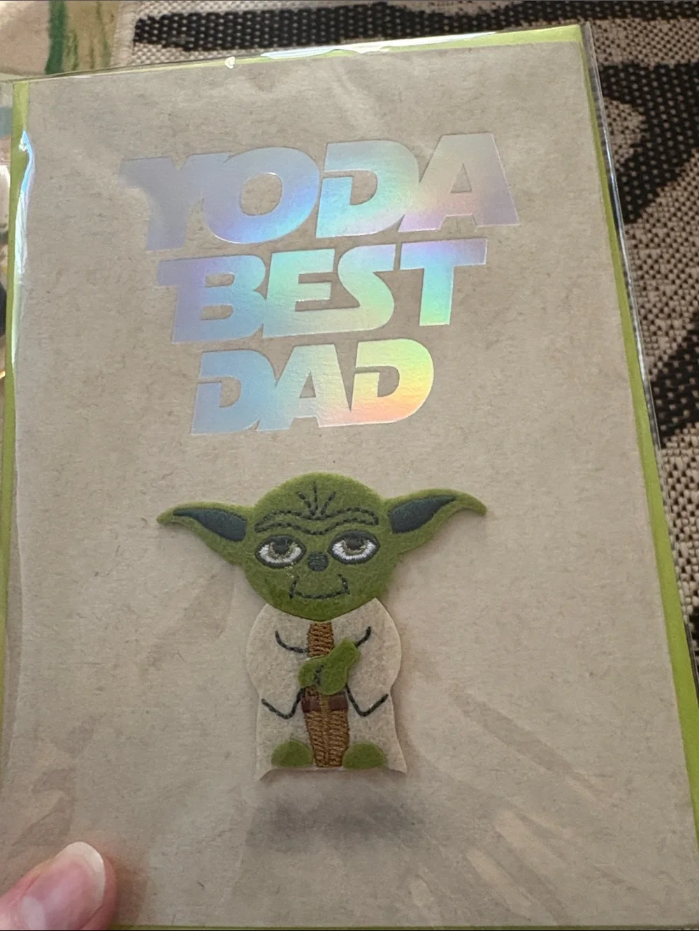 🆕Papyrus-Star Wars Yoda Father’s Day Greeting Card